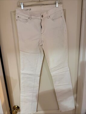 Ann Taylor Men’s Skinny Jeans in White